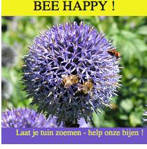 Beehappylaatjetuinzoemenkort